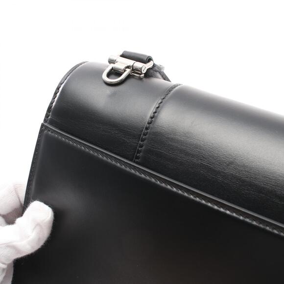 Balenciaga Hourglass handbag black leather - Picture 5 of 7